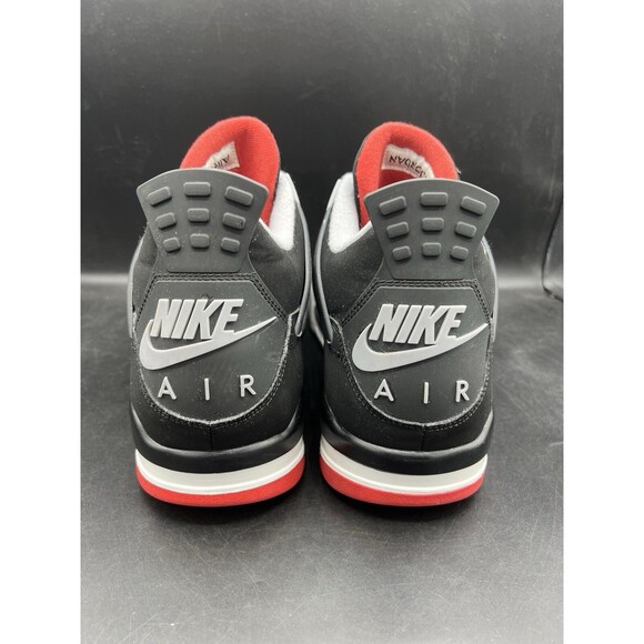 Air Jordan 4 Retro OG \'Bred\' 2019 Men’s Size 13 (308497-060) CLEAN main image 10